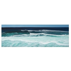 Gerroa Beach acrylic on canvas, 40X120cm