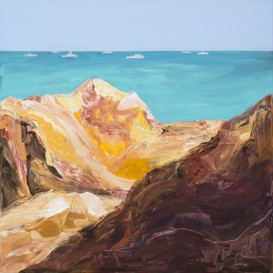 Fannie Bay Rocks 2-acrylic on canvas-74x74cm-004